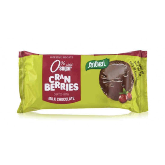 بسكويت سانتيفري بالكرنبري وشوكولاتة الحليب _85جرام