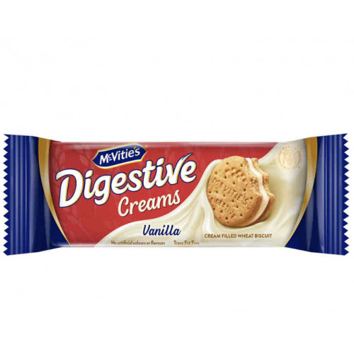 بسكويت ديجستيف القمح محشو بكريمة الفانيلا _40غرام
