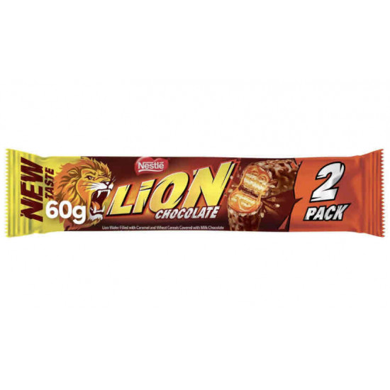 نستلة ليون ويفر هش محشو بالكراميل وحبوب القمح 60 جرام