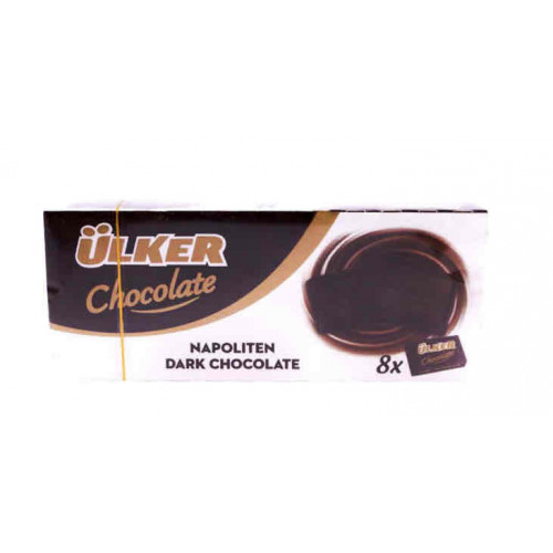 أولكر نابوليتن شوكولاتة داكنة 8حبه * 30غرام