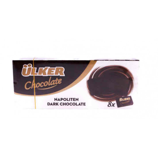 أولكر نابوليتن شوكولاتة داكنة 8حبه * 30غرام