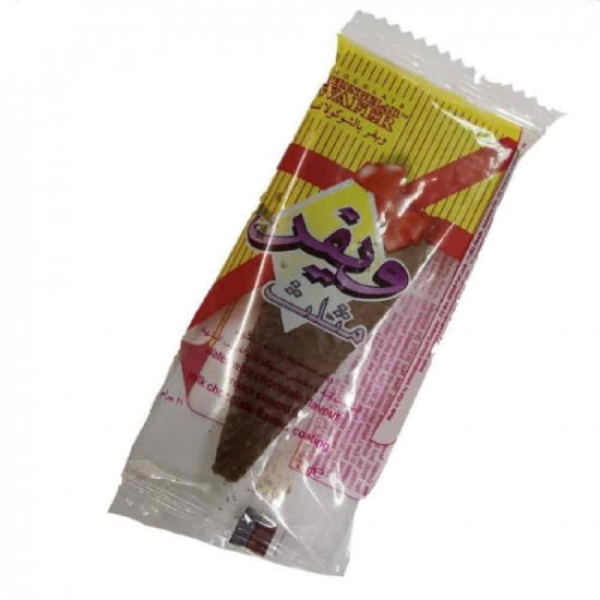 بسكويت ويفر مثلث بالشوكولاتة _18جرام