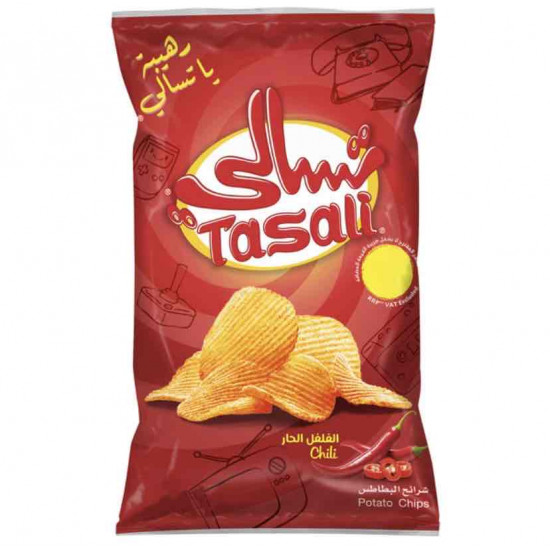 شيبس تسالي بالفلفل الحار  155 جم