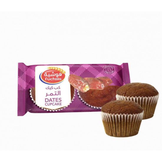 كب كيك فوشية بالتمر 70 جرام