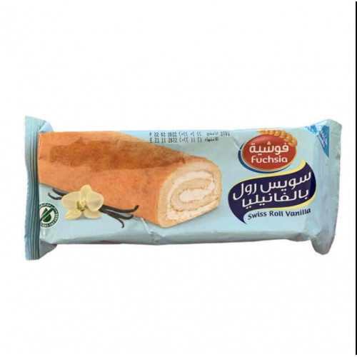 سويس رول فوشية بالفانيلا -60 غرام 