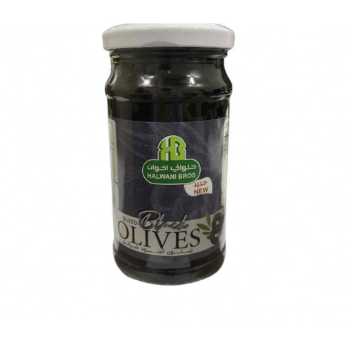 زيتون اسود شرائح حلواني 240 غرام 