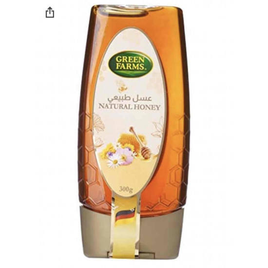 عسل طبيعي قابلة للعصر من جرين فارمز 300 غرام 