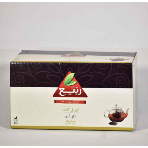 شاي ربيع اوراق كاملة شاي اسود 1 كغ