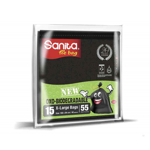 اكياس نفايات سانيتا كبير جدا 84x100