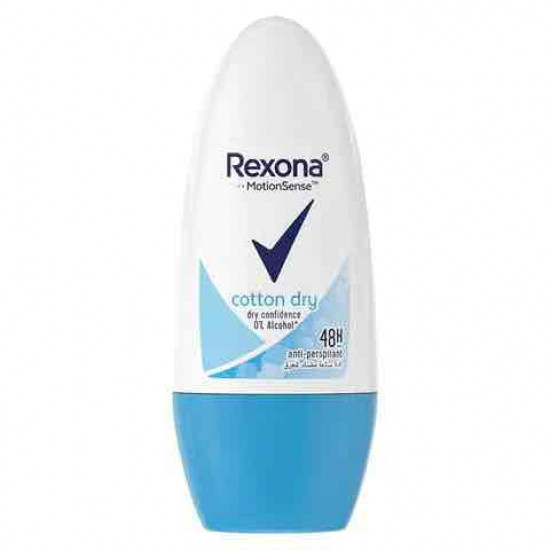 مزيل عرق رول ريكسونا كوتن دراي 50مل