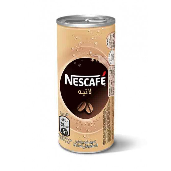 قهوه بارده جاهزه لاتيه من نسكافيه 240مل