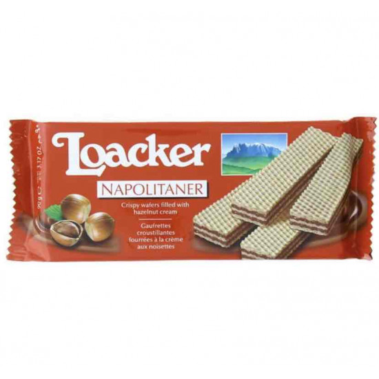 ويفر لوكر محشو بكريمة البندق 90جم