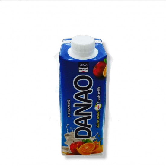 مشروب عصير داناو 5فيتامينات بالحليب الطازج