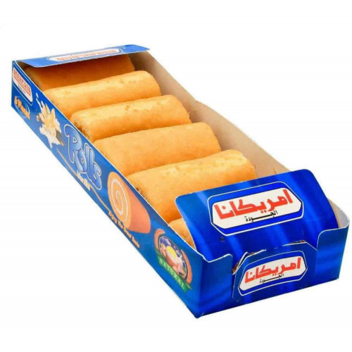 كيك رولز فانيلا امريكانا 6 قطع