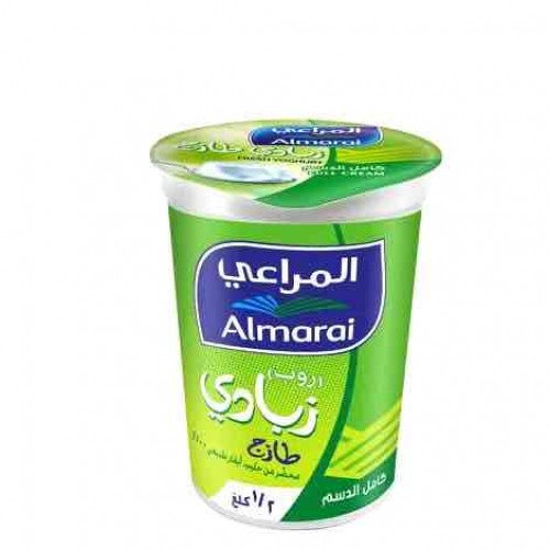 زبادي المراعي كامل الدسم 500جم