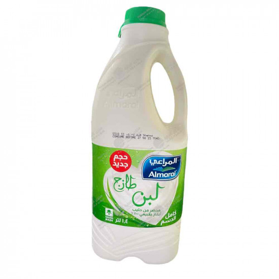 لبن المراعي طازج كامل الدسم 1.4لتر