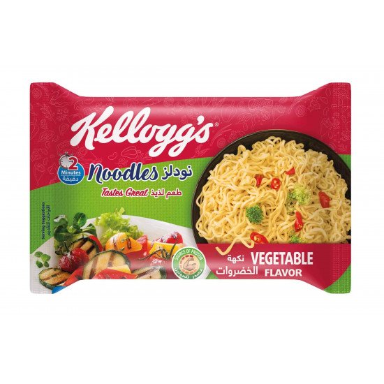 نودلز كلوقز بنكهة الخضروات 