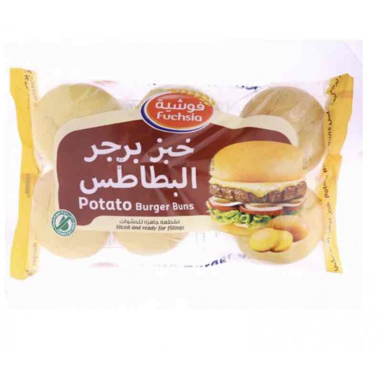 خبز برجر فوشية بطاطس 6 حبات 