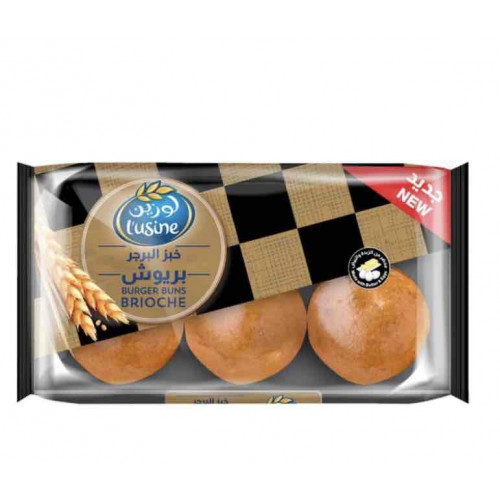 خبز برجر لوزين بريوش 402 جم 