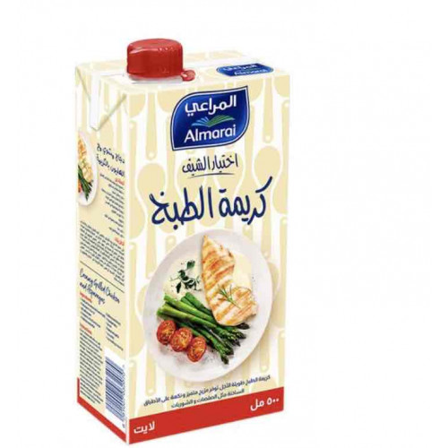 كريمة طبخ المراعي لايت 500 مل 