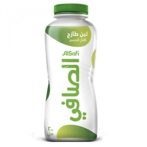 لبن الصافي كامل الدسم 180 مل