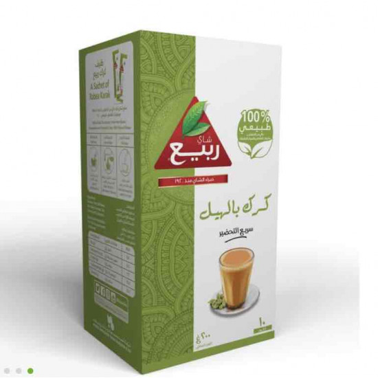 شاي كرك ربيع بالهيل 10 اظرف