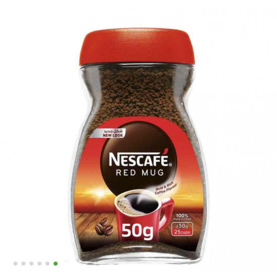 قهوة نسكافية ريد سريعة التحضير 50 جم