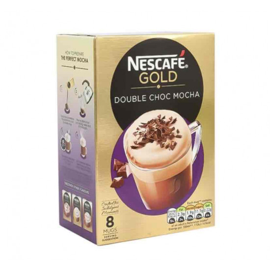 كرتون قهوة نسكافيه دبل شوكو موكا 23 جم*8