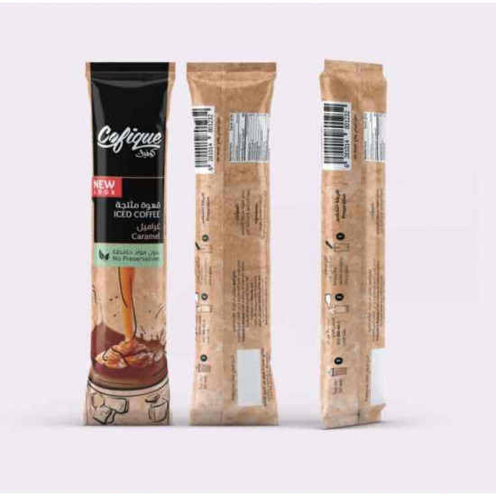 قهوة مثلجة كوفيك كراميل 24جم 