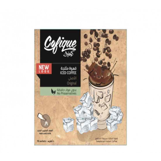 كرتون قهوة مثلجة كوفيك الاصلي 24جم*10