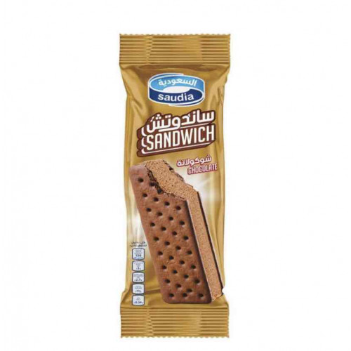 ايس كريم السعودية ساندوتش بالشوكولاتة 100مل