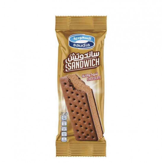 ايس كريم السعودية ساندوتش بالشوكولاتة 100مل