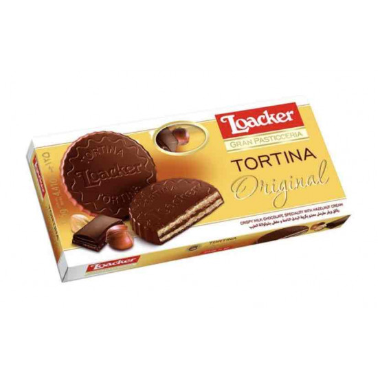 ويفر لوكر شوكولاته بالحليب ومحشو بكريمة البندق 125 جم