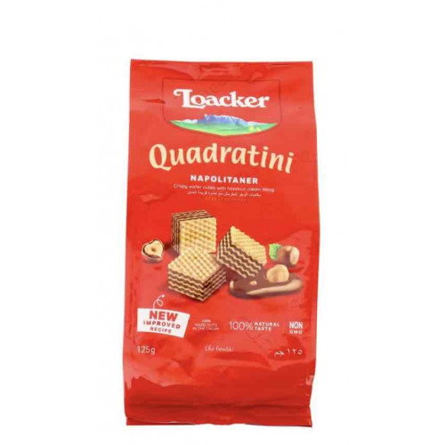 ويفر لوكر محشو بكريمة البندق 125 جم 