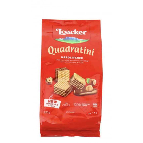 ويفر لوكر محشو بكريمة البندق 125 جم 