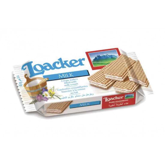 ويفر لوكر محشو بكريمة الحليب 45جم 