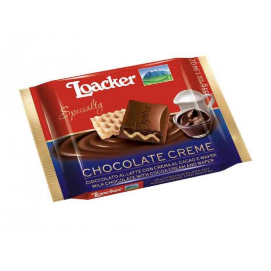 شوكولاته لوكر كريم كاكاو بالحليب 55جم 