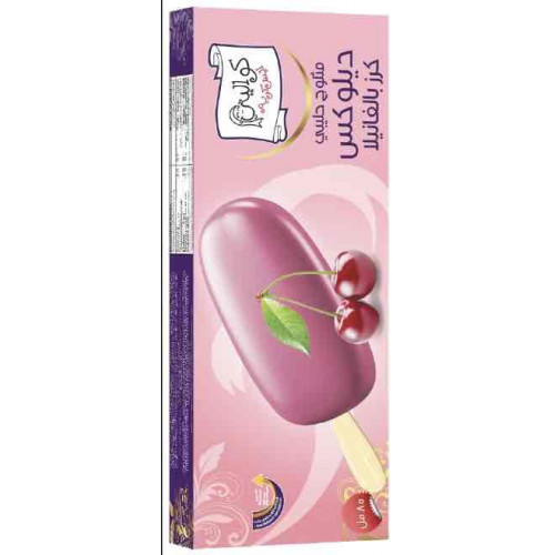 ايس كريم كوالتي ديلوكس كرز بالفانيلا