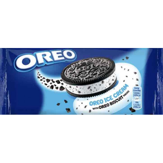 ايس كريم أوريو ساندويتش فانيلا