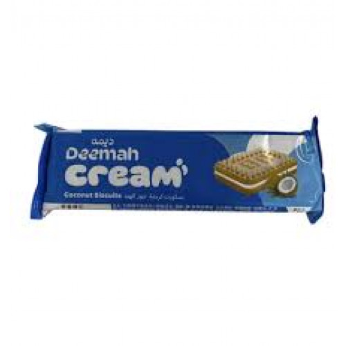 بسكويت كريمة جوز الهند ديمة 68 جرام