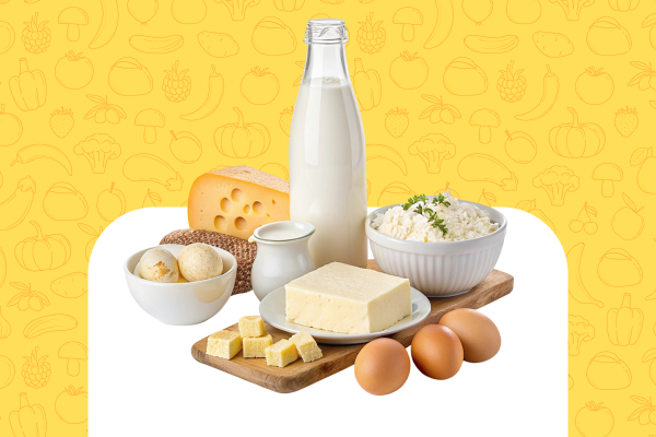 منتجات الألبان والبيض