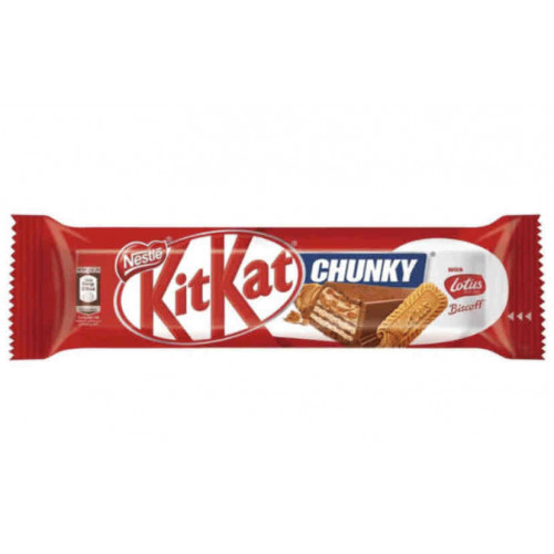 كيت كات شانكي لوتس مع بسكويت الكراميل 