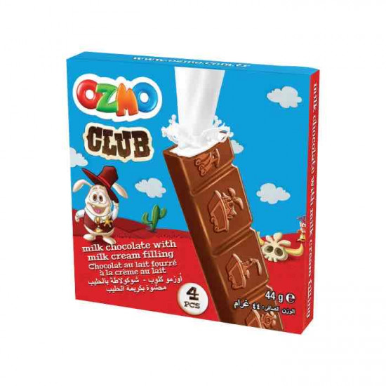 أوزمو كلوب كريمة الحليب مع الشوكولاتة 44 غرام