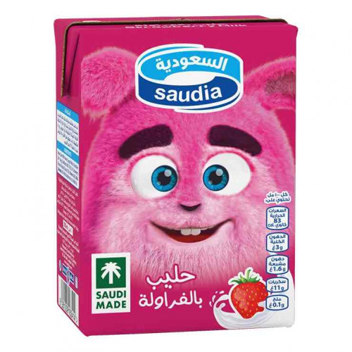 حليب السعوديه بالفرواله 200مل 