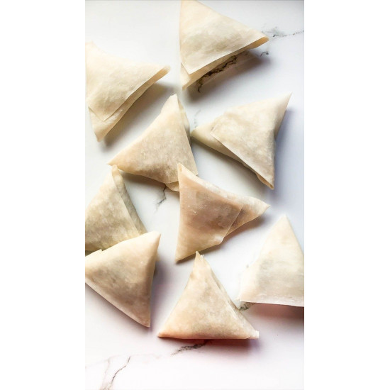 سمبوسه لحم مفرزنة