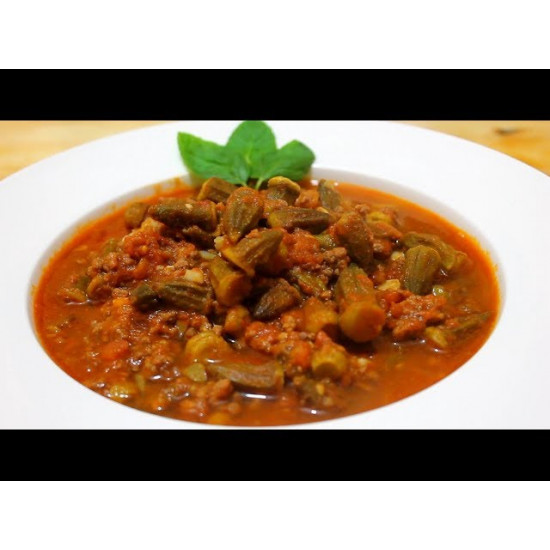 إيدام باميه باللحم 