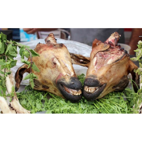 رأس غنم طازه 