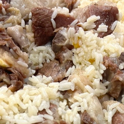 مضغوط لحم أبيض غنم