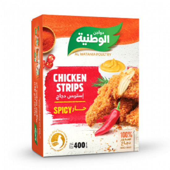 إستربس دجاج الوطنية حار 400 جم