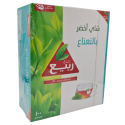 شاي ربيع أخضر نعناع 100 كيس